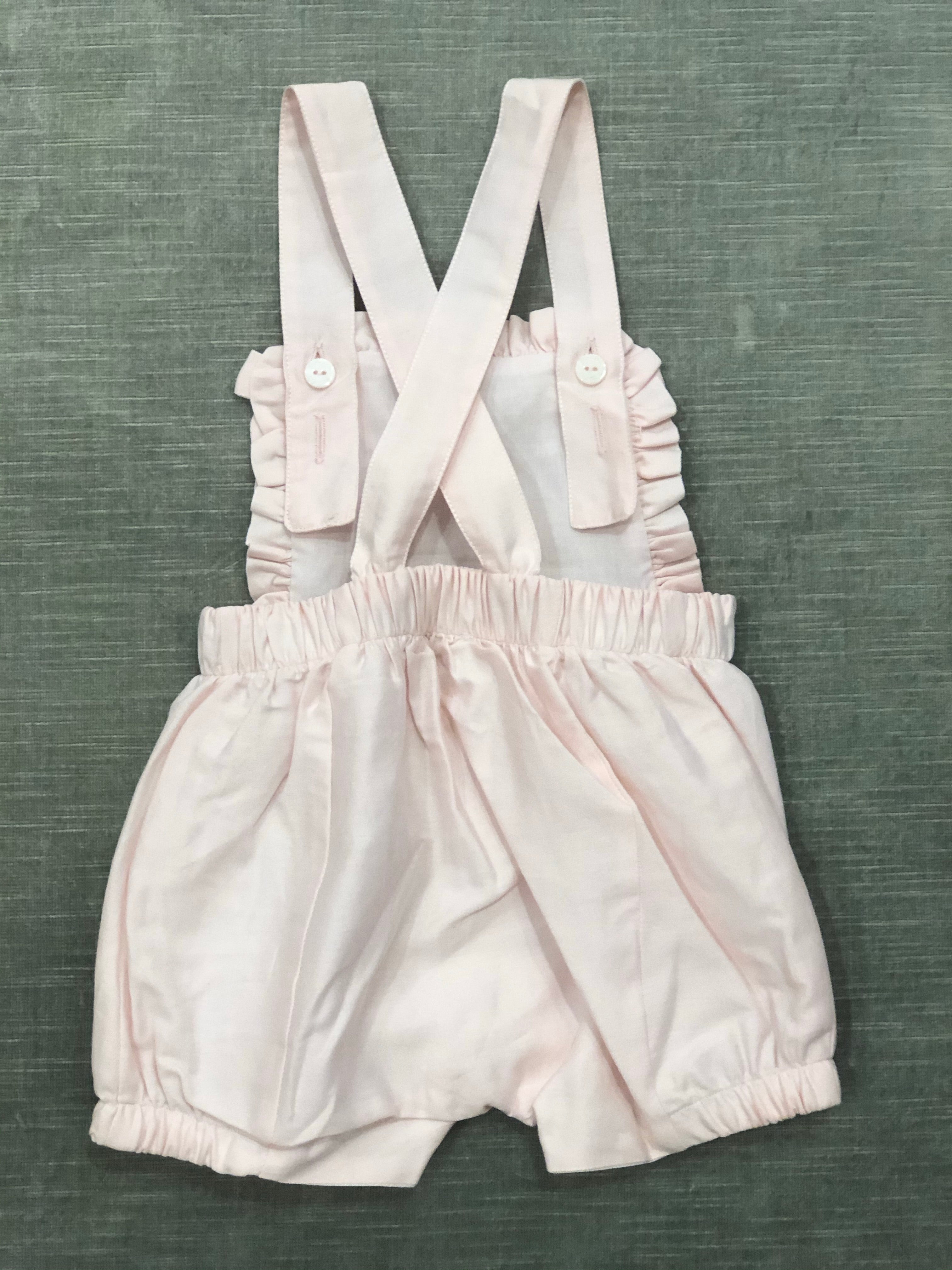 Patachou Pique Pink Romper